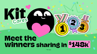Kit Meet the winners sharing in $148k